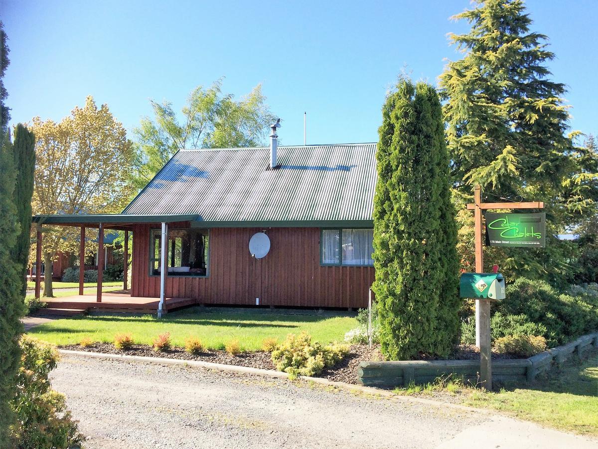Cedar Chalets And Barkers Lodge Methven Exteriér fotografie